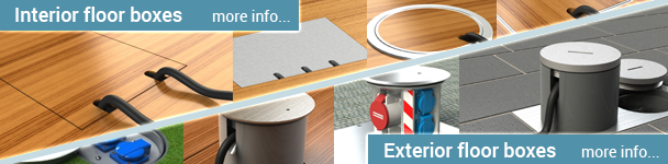 Podlahové zásuvky do interiéru nebo exteriéru - Stakohome Podlahové zásuvky do interiéru nebo exteriéru - Stakohome